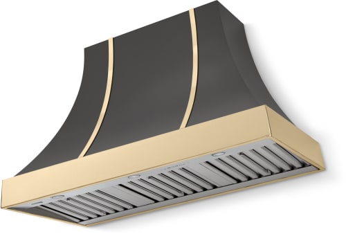 AGA Cascade SoHo Collection AH4830CACSLTPB - 48 Inch Concave Wall Mount Hood