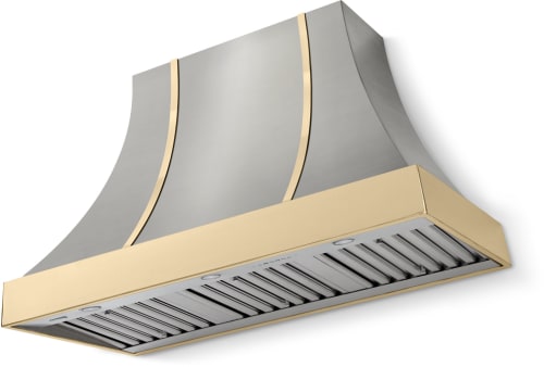 AGA Cascade Classic Color Collection AH4830CACSSPB - 48 Inch Concave Wall Mount Hood