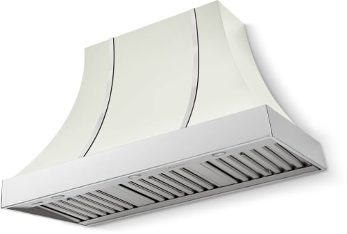 AGA Cascade Classic Color Collection AH4830CACWHTPC - 48 Inch Concave Wall Mount Hood