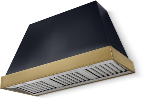 AGA Euclid Classic Color Collection AH4830EUCBLKAB - 48 Inch Trapezoid Wall Mount Range Hood