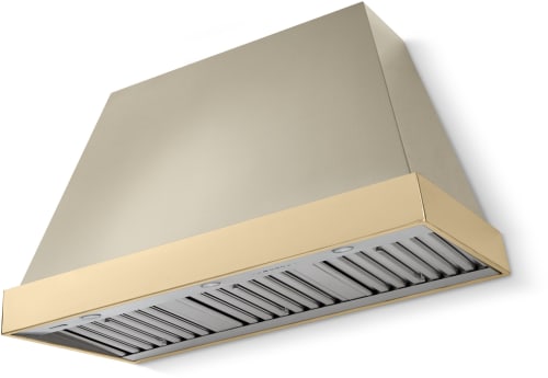 AGA Euclid SoHo Collection AH4830EUCFWNPB - 48 Inch Trapezoid Wall Mount Range Hood