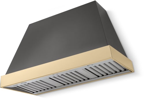 AGA Euclid SoHo Collection AH4830EUCSLTPB - 48 Inch Trapezoid Wall Mount Range Hood