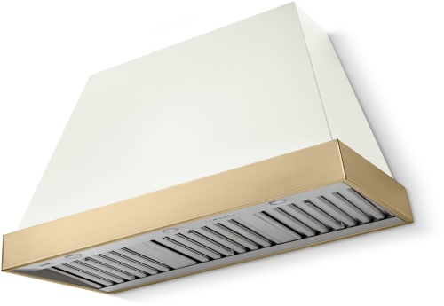 AGA Euclid Classic Color Collection AH4830EUCWHTBB - 48 Inch Trapezoid Wall Mount Range Hood