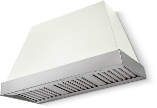 AGA Euclid Classic Color Collection AH4830EUCWHTBN - 48 Inch Trapezoid Wall Mount Range Hood