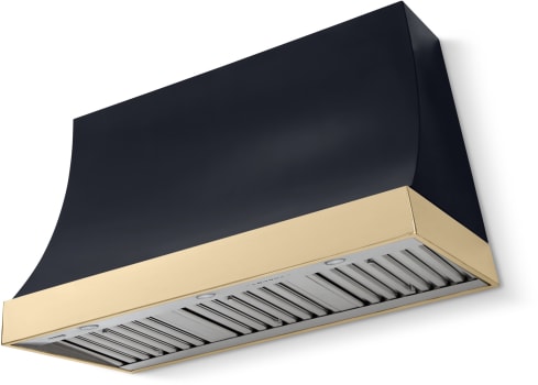 AGA Marquee Classic Color Collection AH4830MRQBLKPB - 48 Inch Wall Mount Hood