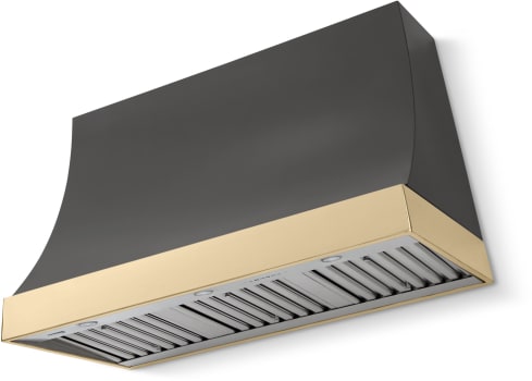 AGA Marquee SoHo Collection AH4830MRQSLTPB - 48 Inch Arched Front Wall Mount Hood