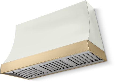 AGA Marquee Classic Color Collection AH4830MRQWHTBB - 48 Inch Arched Front Wall Mount Hood