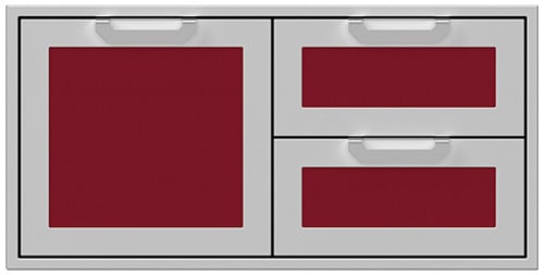 Hestan AGCP42SDRBG - Color Panels for 42 Inch Double Drawer and Storage Door for model AGSDR42 in Burgundy
