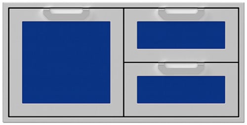 Hestan AGCP42SDRBU - Color Panels for 42 Inch Double Drawer and Storage Door for model AGSDR42 in Blue