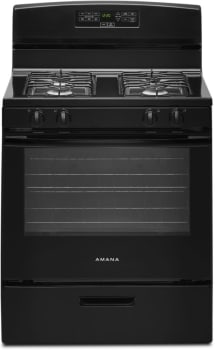 Amana AGR6303MMB - 30 Inch Freestanding Gas Range