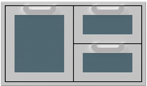 Hestan AGSDR36GG - 36 Inch Double Drawer and Storage Door Combination