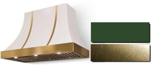 AGA Cascade Classic Color Collection AH3630CACCWGAB - 36 Inch Concave Wall Mount Hood in Front View