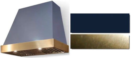 AGA Euclid Classic Color Collection AH3630EUCINDAB - 36 Inch Trapezoid Wall Mount Range Hood in Front View