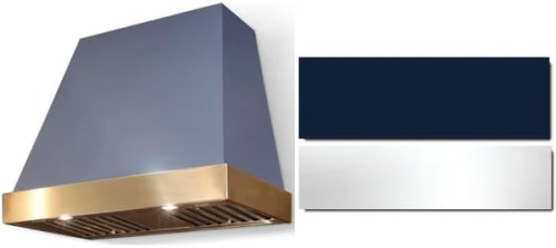 AGA Euclid Classic Color Collection AH3630EUCINDPC - 36 Inch Trapezoid Wall Mount Range Hood in Front View