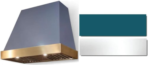 AGA Euclid SoHo Collection AH3630EUCSALPC - 36 Inch Trapezoid Wall Mount Range Hood in Front View