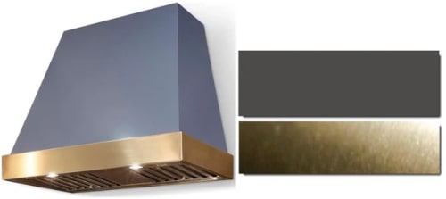 AGA Euclid SoHo Collection AH3630EUCSLTAB - 36 Inch Trapezoid Wall Mount Range Hood in Front View