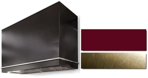 AGA Loge Series SoHo Collection AH3630LGECNBAB - LOGE 36 Inch Wall Mount Range Hood in Front View