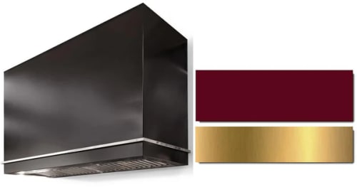 AGA Loge Series SoHo Collection AH3630LGECNBBB - LOGE 36 Inch Wall Mount Range Hood in Front View