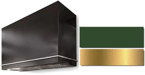 AGA Loge Series Classic Color Collection AH3630LGECWGBB - LOGE 36 Inch Wall Mount Range Hood in Front View