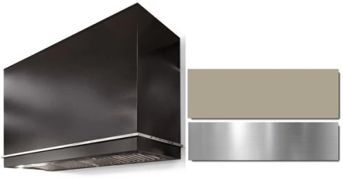 AGA Loge Series SoHo Collection AH3630LGEFWNBN - LOGE 36 Inch Wall Mount Range Hood in Front View