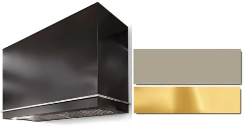 AGA Loge Series SoHo Collection AH3630LGEFWNPB - LOGE 36 Inch Wall Mount Range Hood in Front View