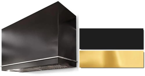 AGA Loge Series Classic Color Collection AH3630LGEMBLPB - LOGE 36 Inch Wall Mount Range Hood in Front View
