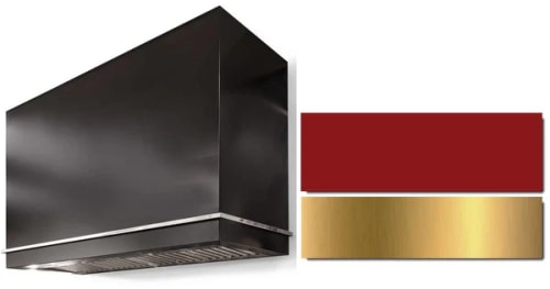 AGA Loge Series SoHo Collection AH3630LGEPCRBB - LOGE 36 Inch Wall Mount Range Hood in Front View