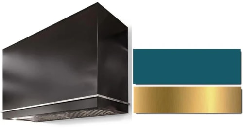 AGA Loge Series SoHo Collection AH3630LGESALBB - LOGE 36 Inch Wall Mount Range Hood in Front View