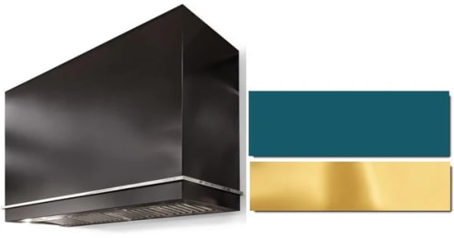 AGA Loge Series SoHo Collection AH3630LGESALPB - LOGE 36 Inch Wall Mount Range Hood in Front View