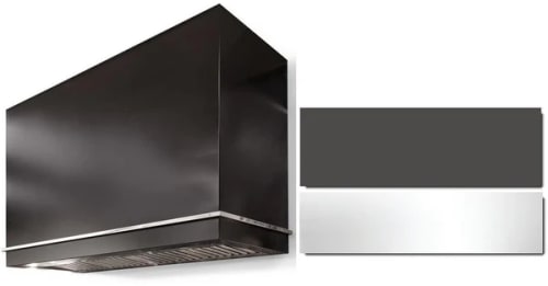 AGA Loge Series SoHo Collection AH3630LGESLTPC - LOGE 36 Inch Wall Mount Range Hood in Front View