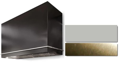 AGA Loge Series Classic Color Collection AH3630LGESSBB - LOGE 36 Inch Wall Mount Range Hood in Front View