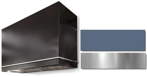 AGA Loge Series SoHo Collection AH3630LGESTBBN - LOGE 36 Inch Wall Mount Range Hood in Front View