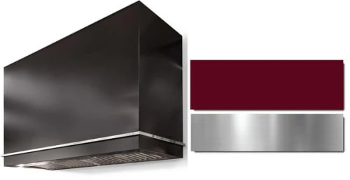 AGA Loge Series SoHo Collection AH3642LGECNBBN - LOGE 36 Inch Wall Mount Range Hood in Front View