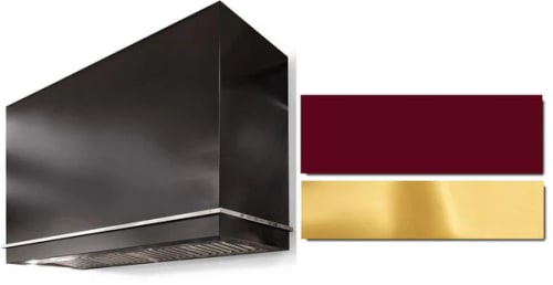 AGA Loge Series SoHo Collection AH3642LGECNBPB - LOGE 36 Inch Wall Mount Range Hood in Front View