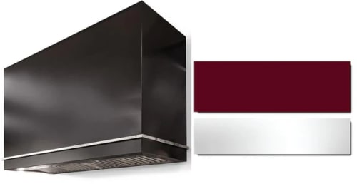AGA Loge Series SoHo Collection AH3642LGECNBPC - LOGE 36 Inch Wall Mount Range Hood in Front View
