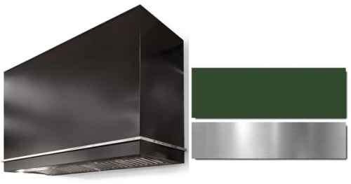 AGA Loge Series Classic Color Collection AH3642LGECWGBN - LOGE 36 Inch Wall Mount Range Hood in Front View