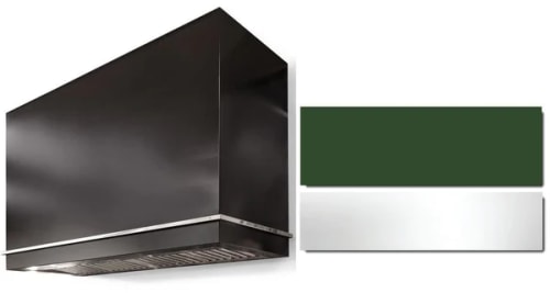 AGA Loge Series Classic Color Collection AH3642LGECWGPC - LOGE 36 Inch Wall Mount Range Hood in Front View