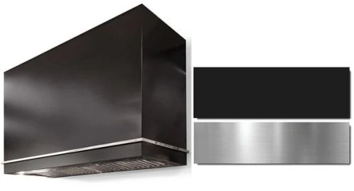 AGA Loge Series Classic Color Collection AH3642LGEMBLBN - LOGE 36 Inch Wall Mount Range Hood in Front View