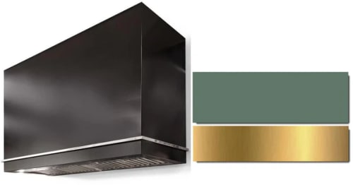 AGA Loge Series SoHo Collection AH3642LGEMGBB - LOGE 36 Inch Wall Mount Range Hood in Front View