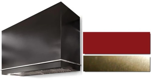 AGA Loge Series SoHo Collection AH3642LGEPCRAB - LOGE 36 Inch Wall Mount Range Hood in Front View
