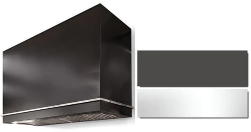 AGA Loge Series SoHo Collection AH3642LGESLTPC - LOGE 36 Inch Wall Mount Range Hood in Front View