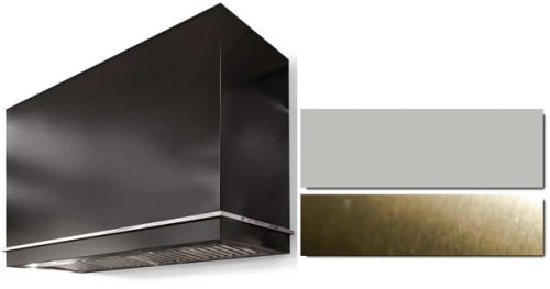 AGA Loge Series Classic Color Collection AH3642LGESSAB - LOGE 36 Inch Wall Mount Range Hood in Front View