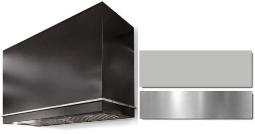 AGA Loge Series Classic Color Collection AH3642LGESSBN - LOGE 36 Inch Wall Mount Range Hood in Front View