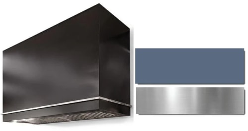 AGA Loge Series SoHo Collection AH3642LGESTBBN - LOGE 36 Inch Wall Mount Range Hood in Front View