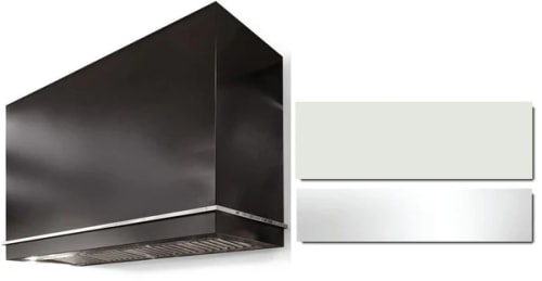 AGA Loge Series Classic Color Collection AH3642LGEWHTPC - LOGE 36 Inch Wall Mount Range Hood in Front View