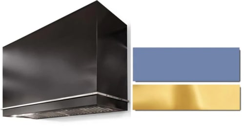 AGA Loge Series SoHo Collection AH3654LGECBBPB - LOGE 36 Inch Wall Mount Range Hood in Front View
