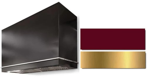 AGA Loge Series SoHo Collection AH3654LGECNBBB - LOGE 36 Inch Wall Mount Range Hood in Front View