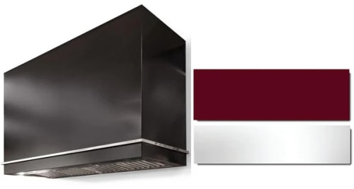 AGA Loge Series SoHo Collection AH3654LGECNBPC - LOGE 36 Inch Wall Mount Range Hood in Front View