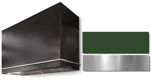 AGA Loge Series Classic Color Collection AH3654LGECWGBN - LOGE 36 Inch Wall Mount Range Hood in Front View