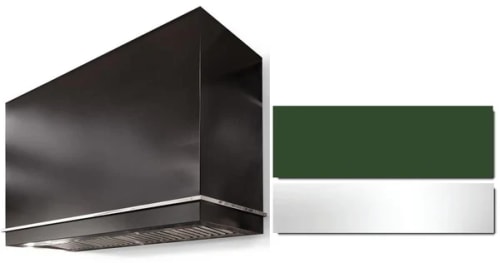 AGA Loge Series Classic Color Collection AH3654LGECWGPC - LOGE 36 Inch Wall Mount Range Hood in Front View